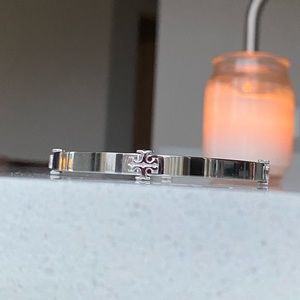 Silver Tory Burch Bangle